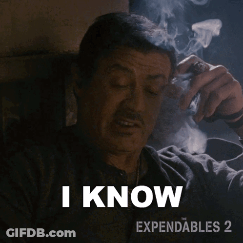 Man Smoking Cigar I Know GIF