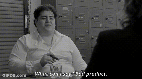 Man Smoking Cigar What Can I Say Bad Product GIF