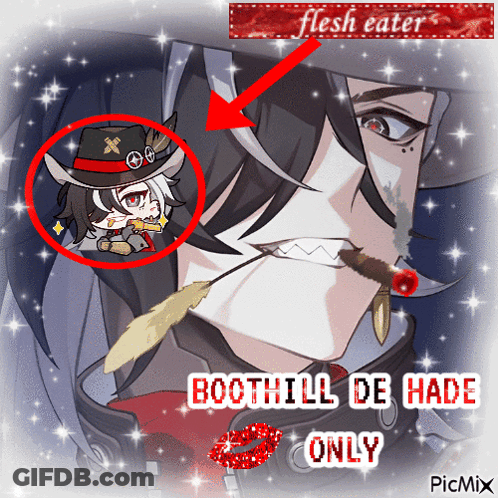 Man Smoking Cigar With Boothill De Hade Only GIF