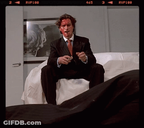 Man Smoking Cigar With I Love You Tattoo GIF