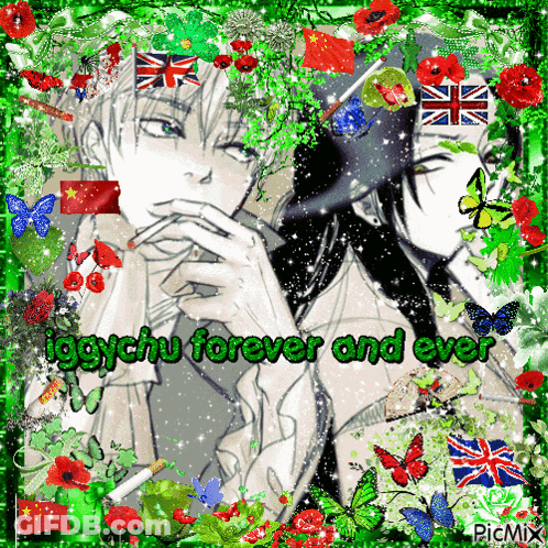 Man Smoking Cigarette Iggychu Forever GIF