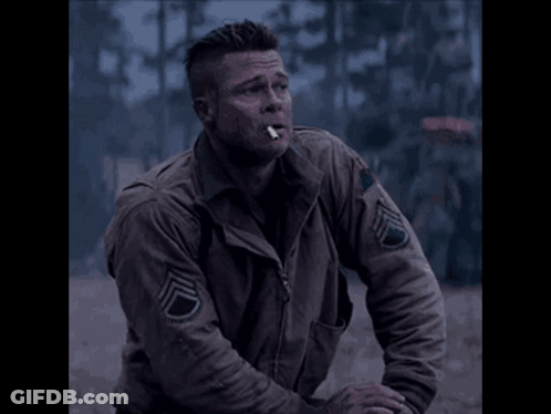 Man Smoking Cigarette J'ai Survécu À L'Ignite GIF