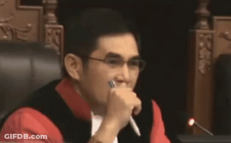 Man Smoking Cigarette Kamu Bohong GIF