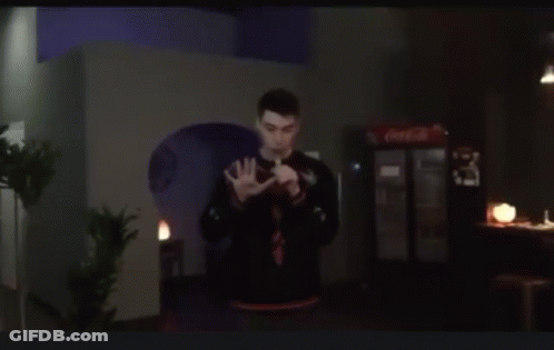 Man Smoking Hookah In Dark Room GIF