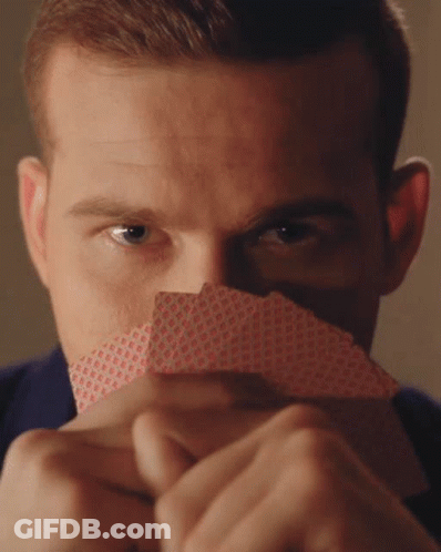 Man Smoking In Front Of American Flag GIF
