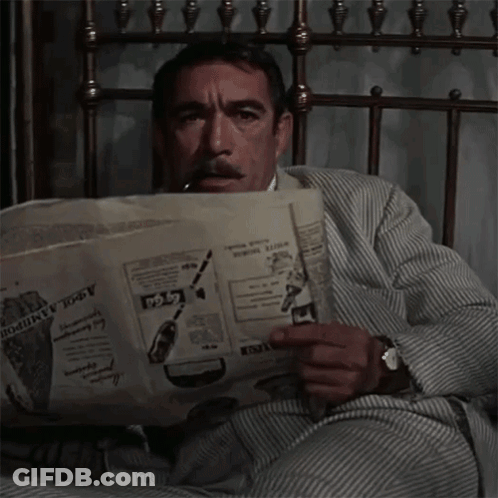 Man Smoking Pipe Holding Gun GIF