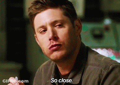 Man Smoking Saying So Close GIF