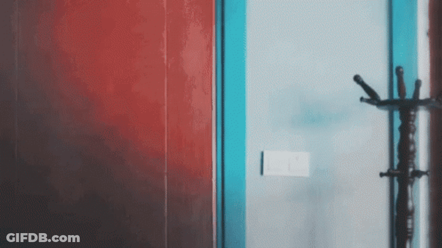 Man Sneaking In Home GIF