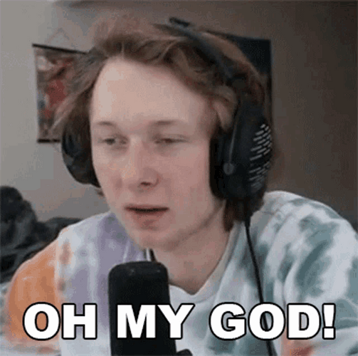 Man Sniffing Oh My God GIF