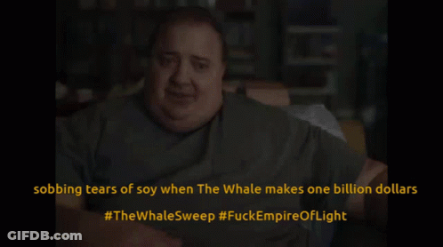 Man Sobbing Tears Of Soy Whale Makes One Billion Dollars #Thewhalesweep #Fuckempire Of Light GIF