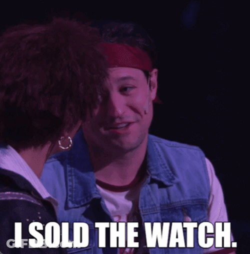 Man Sold The Watch GIF