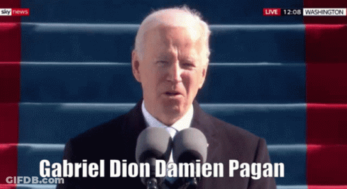 Man Speaking Into Microphone Gabriel Dion Damien Pagan GIF