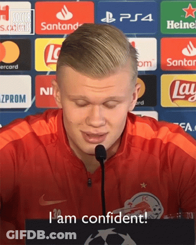 Man Speaking Into Microphone I Am Confident GIF