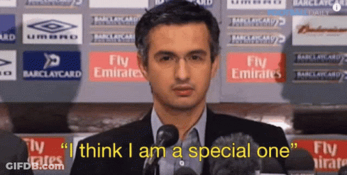 Man Speaking Into Microphone I Think I Am A Special One GIF