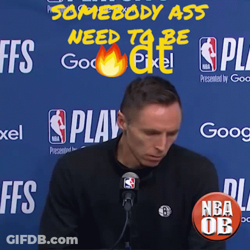 Man Speaking Into Microphone GIF