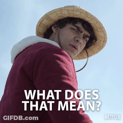 Man Speaking Into Microphone Saying And I Started Wondering What Does That Mean GIF