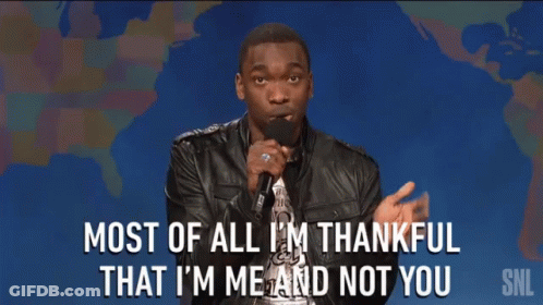 Man Speaking Into Microphone Saying Most Of All I'm Thankful GIF