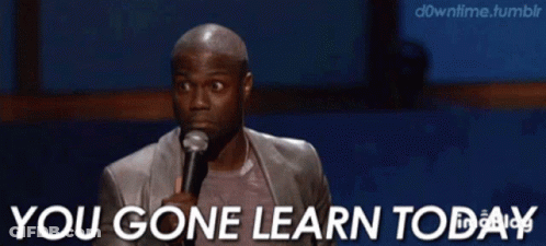 Man Speaking Into Microphone Saying You Gone Learn Today GIF
