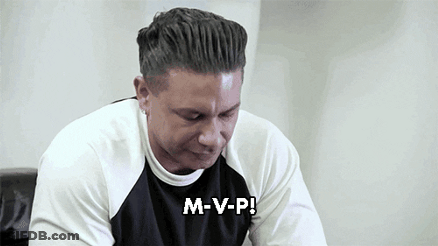 Man Spells Out Real Mvp GIF