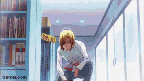 Man Squatting At Sale All Sign GIF