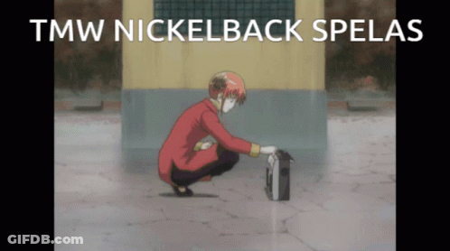 Man Squatting TMW Nickelback Spelas GIF