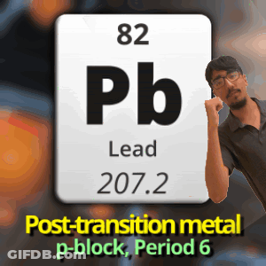 Man Standing At 82 Lead Sign GIF
