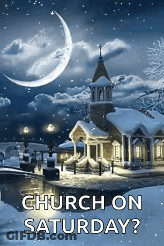 Man Standing At Podium In Church GIF