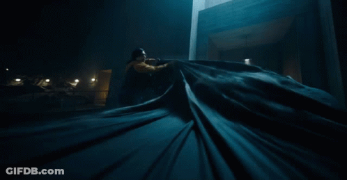 Man Standing Before Batmobile GIF