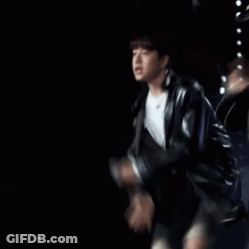 Man Standing Before Denial Wall GIF