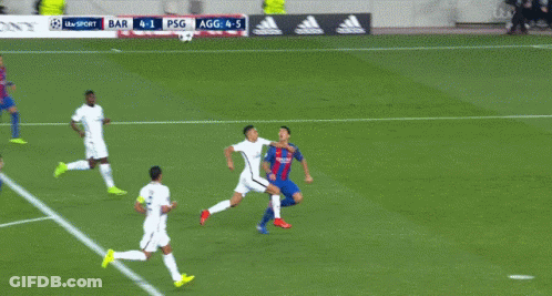 Man Standing Before Respect Champions League Sign GIF