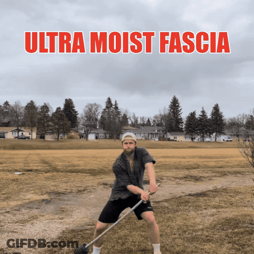 Man Standing In Field Ultra Moist Fascia GIF