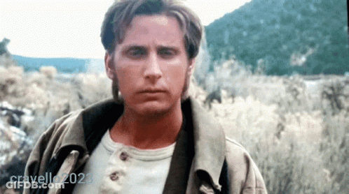 Man Standing In Field With 2023 GIF