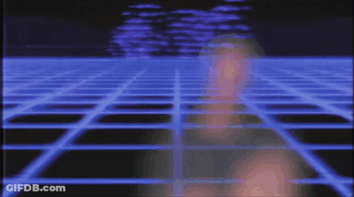 Man Standing In Front Of Bass Sign GIF