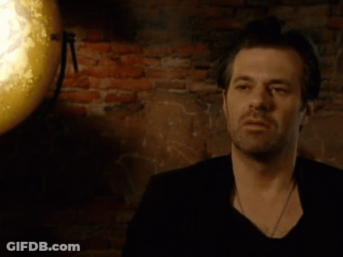 Man Standing In Front Of Brick Wall Says Echt Fantastisch GIF