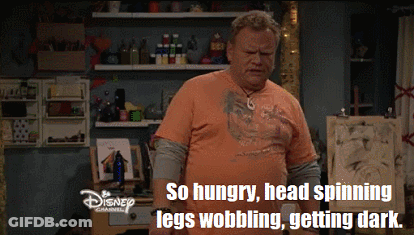 Man Standing In Front Of Disney Channel Sign GIF