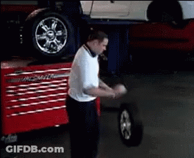 Man Standing In Front Of Mac Toolbox GIF