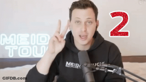 Man Standing In Front Of Microphone Number 2 GIF