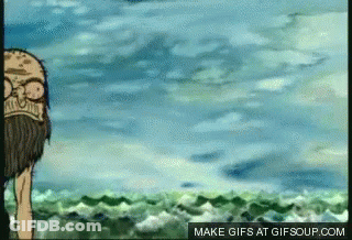 Man Standing In Front Of Ocean Make GIFs At Gifsoup.com GIF