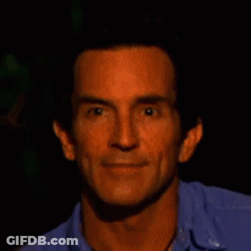 Man Standing In Front Of Outplay Outlast Sign GIF