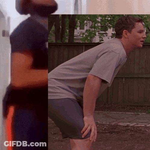 Man Standing In Front Of Skull With TikTok Watermark GIF