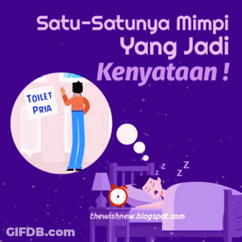 Man Standing In Front Of Toilet Pria Sign GIF
