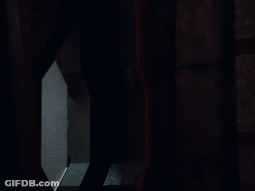 Man Standing In Front Of Wall Saying You Wanted To See Me GIF
