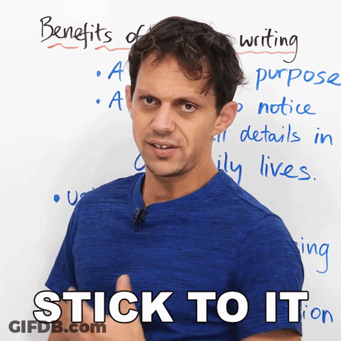Man Standing In Front Of Whiteboard GIF