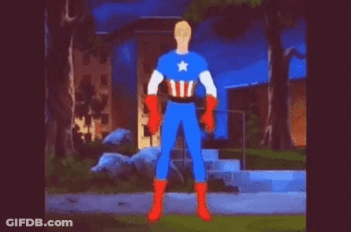 Man Standing In Water Pool GIF