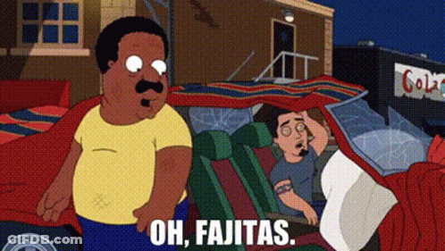Man Standing Next To Car Saying Oh Fajitas GIF