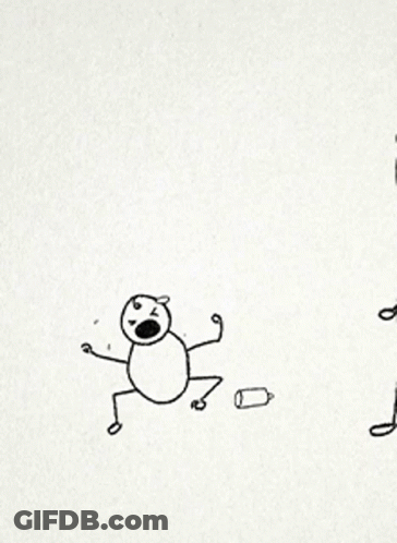 Man Standing Next To Crying Baby GIF