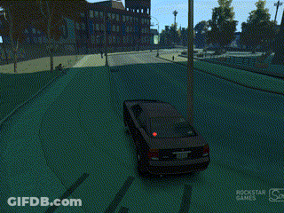 Man Standing Next To Rockstar Car GIF
