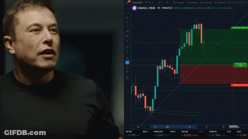 Man Standing Next To Screen Saying Kiwigo GIF