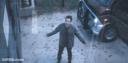 Man Standing Next To Van GIF