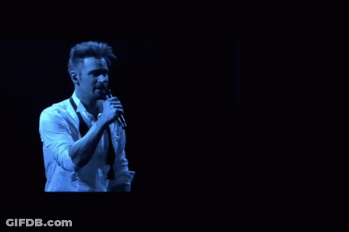 Man Standing On Soccer Field Reaction GIF